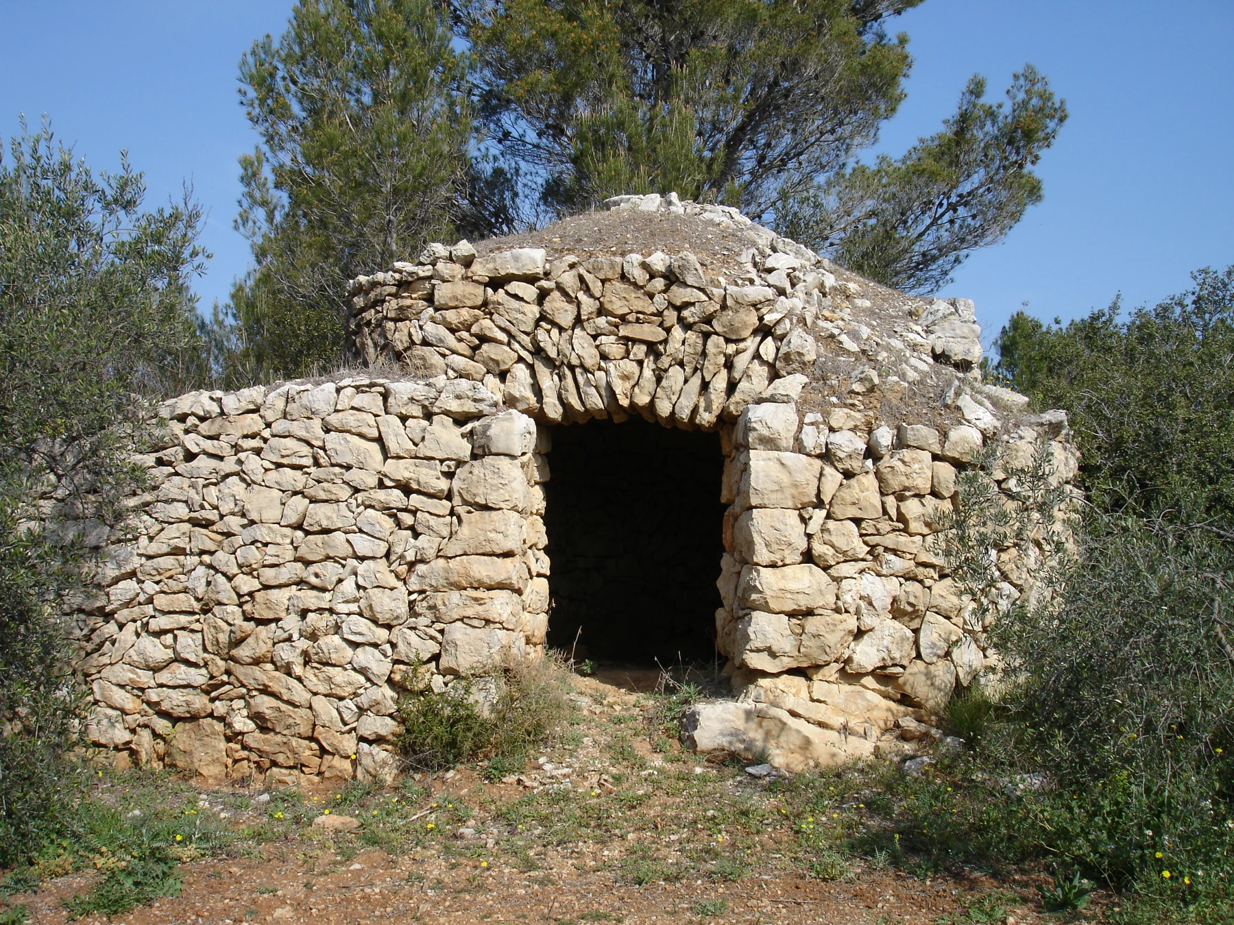 Pedra seca a la Garriga d’Empordà